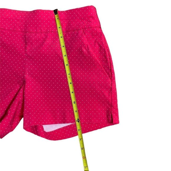 New York & Company Pink Polka Dot Women Shorts - Picture 6 of 8